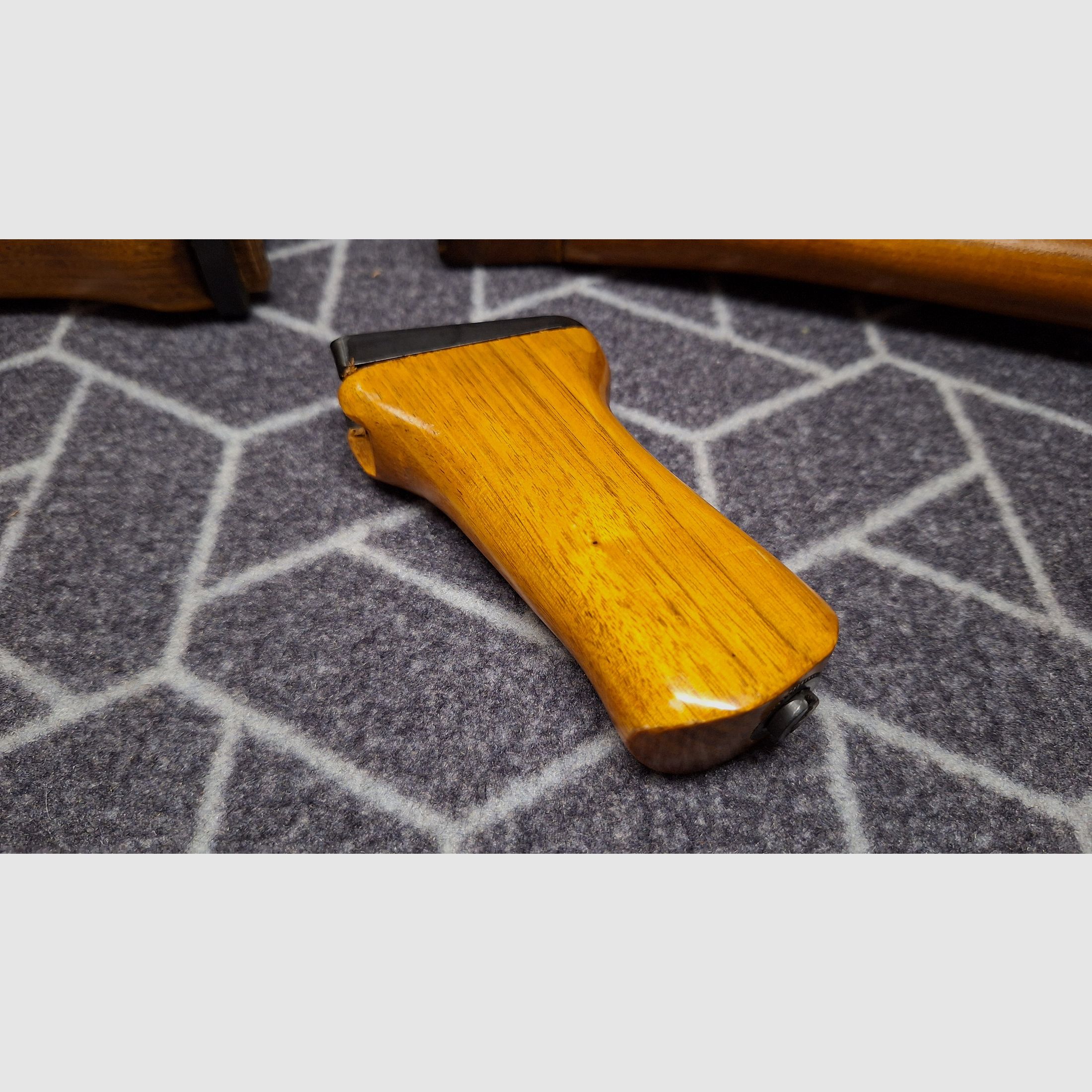 AK47 wooden stock set complete!