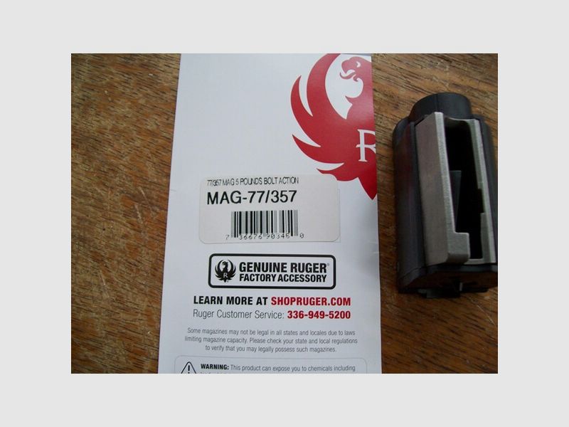 Magazin  Ruger  77 Cal. 357 Magnum