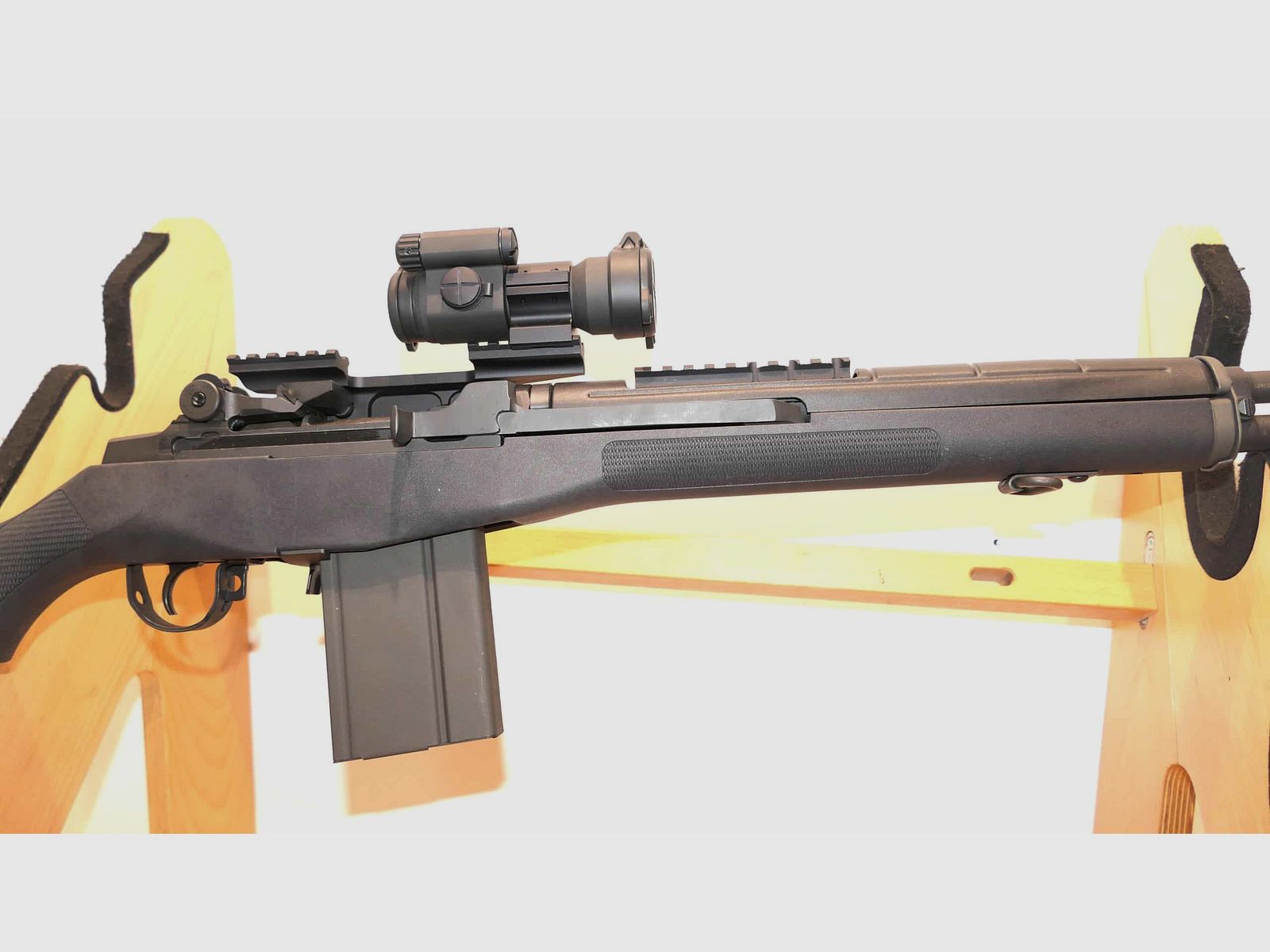 Springfield M1 Scout Squad rifle with Aimpoint comp c3 cal .308 Win – used, image 5 of 14