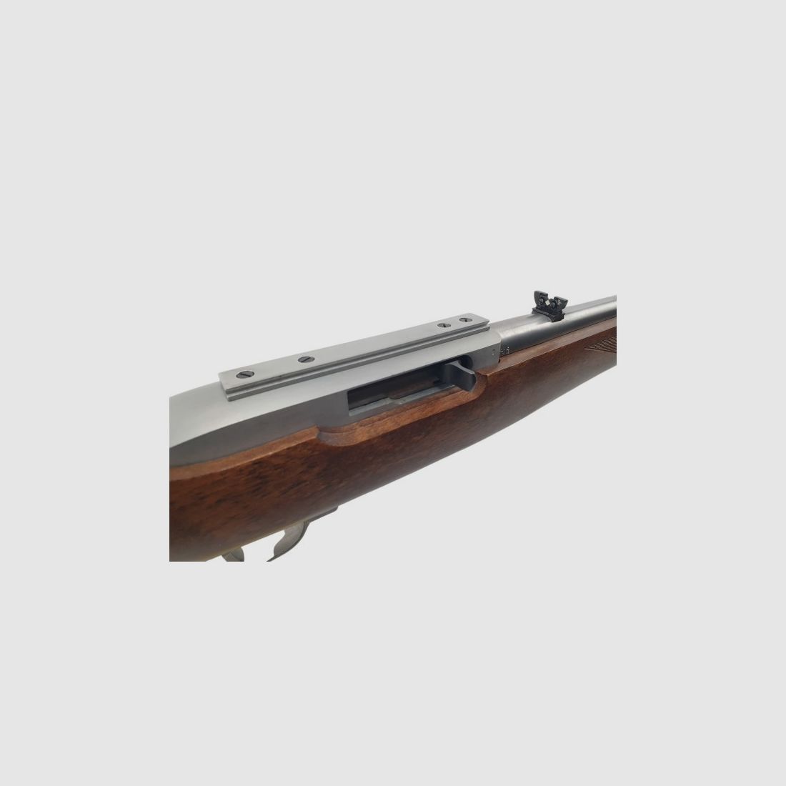 RUGER gebraucht - seltene Selbstladebüchse RUGER 10/22 Stutzen Inox Kal. .22LR mit Gewinde, Bild 9 von 14