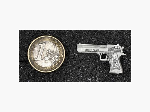 Desert Eagle Pistole als Metall-Anstecker