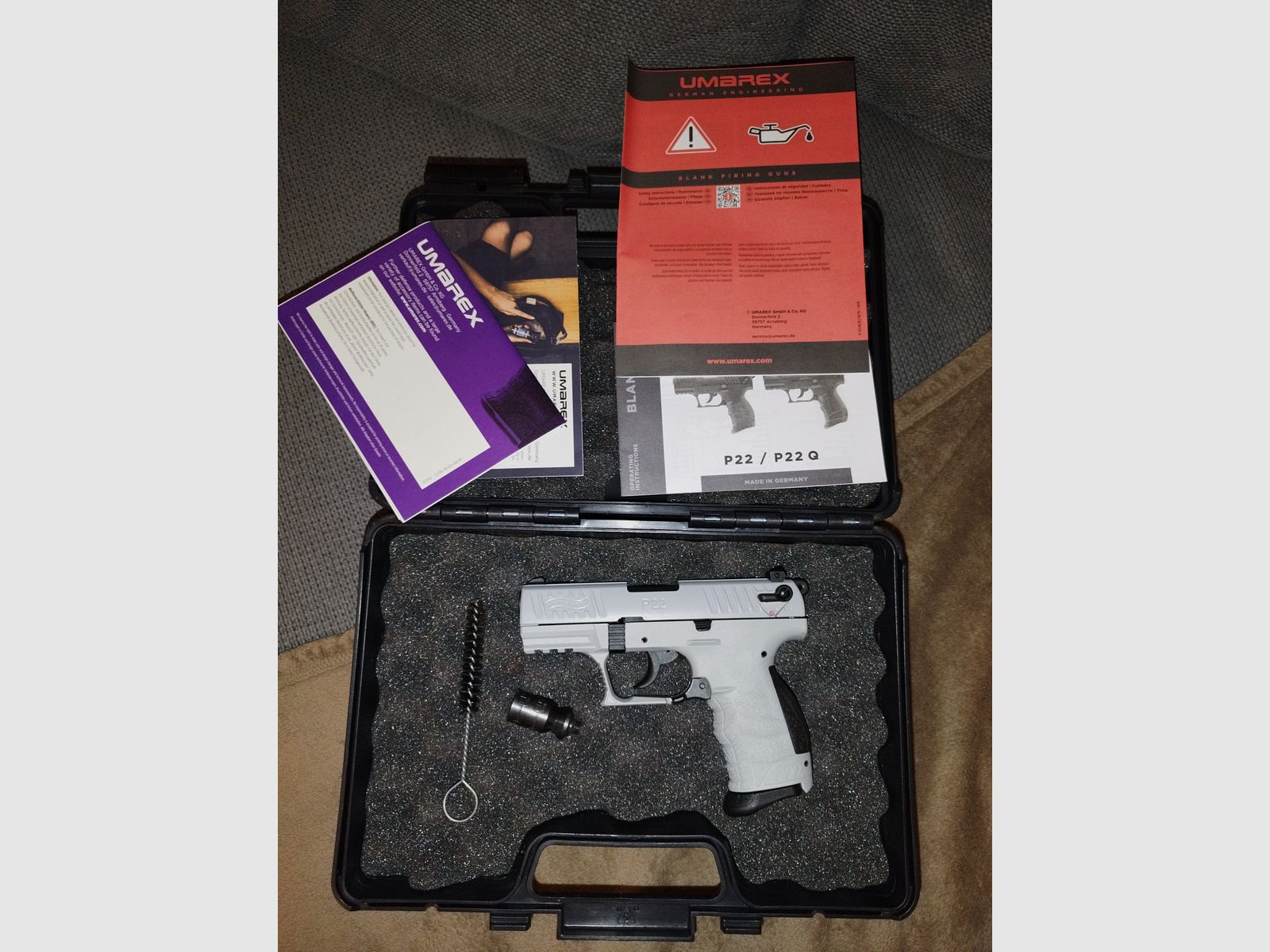 Walther P22/P22 Q Limited Edition "Concrete