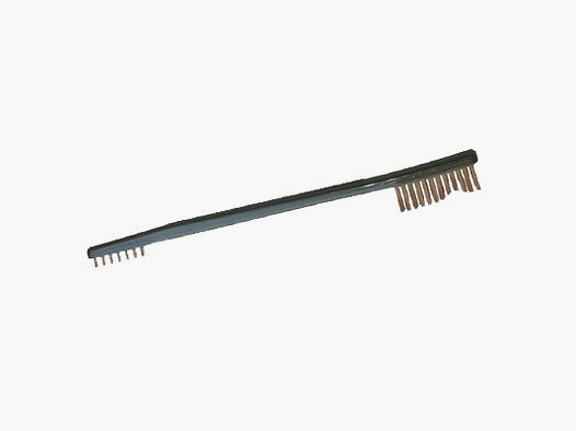 Handborstel bronzen borstel uiteinde dubbel