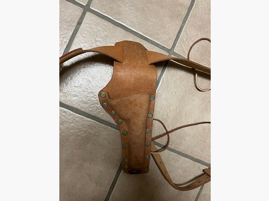 Holster aus Leder Smith&Wesson long Rifle 