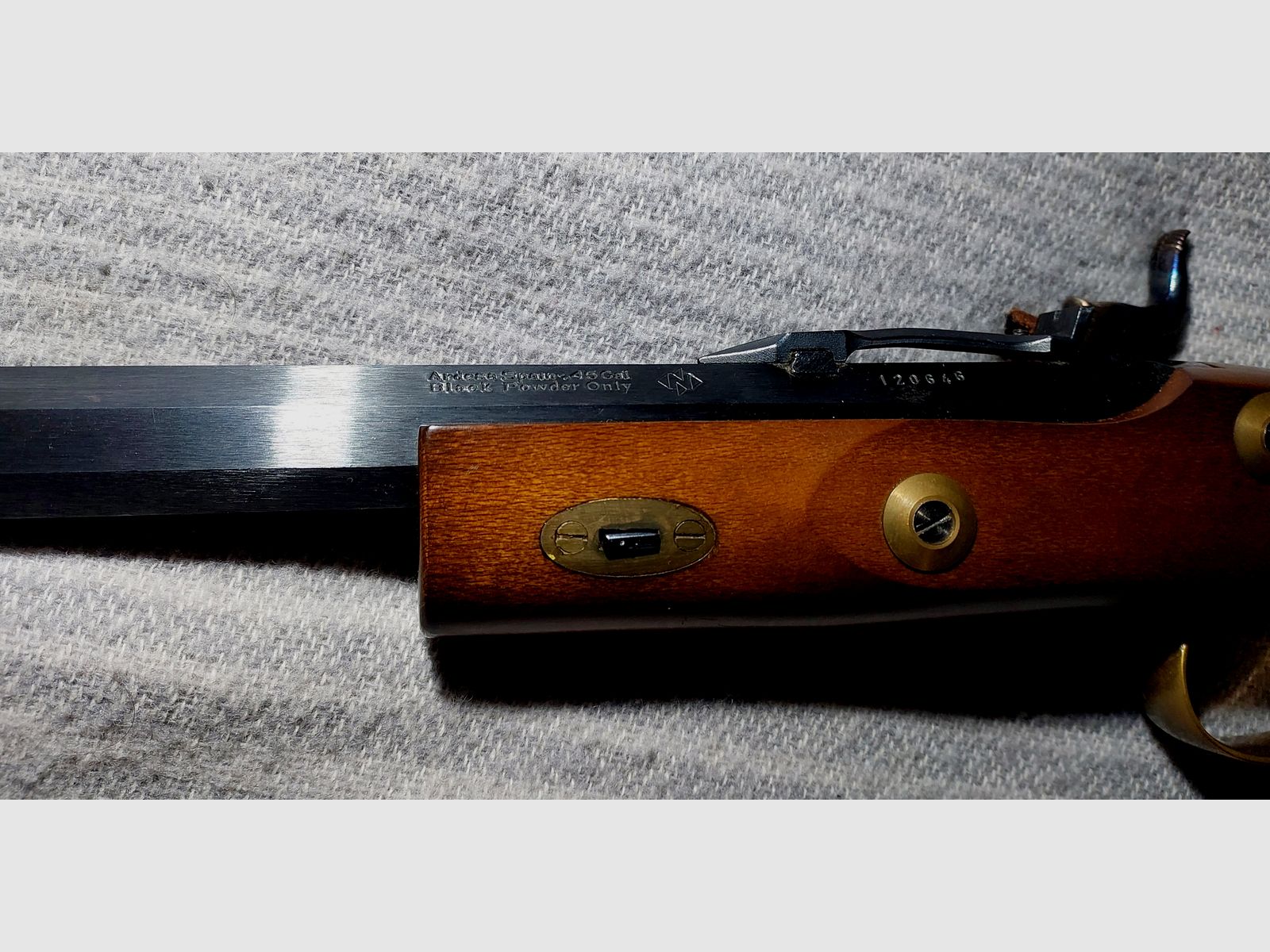 Vorderladerpistole Ardesa „Patriot“, Spanien 20./21. Jh., Kal. .45 BP