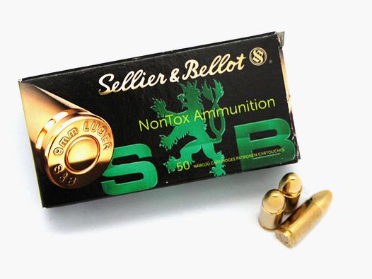 9 Para S&B TFMJ Nontox 8g / 124grs