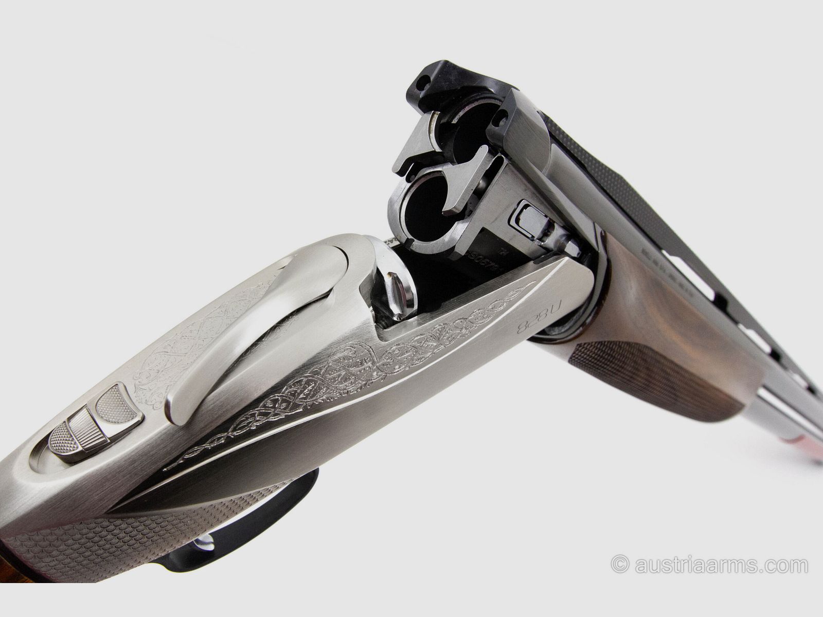Benelli 828U Silver AI Elegance, Neuwaffe, 12/76, Bild 4 von 7