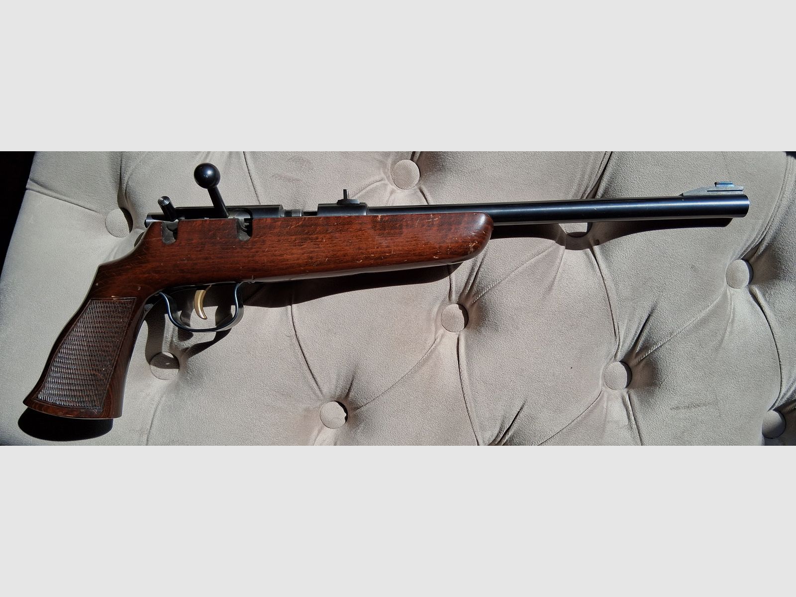 Voere rare single-shot pistol in 4mmRl with F mark and PTB110 Rare collector's item
