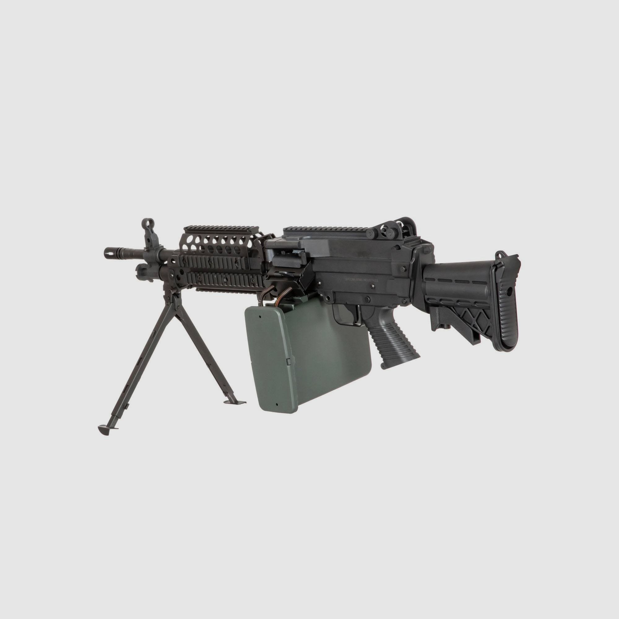Karabin maszynowy ASG Specna Arms SA-46 CORE - czarny, zdjęcie 24 z 36
