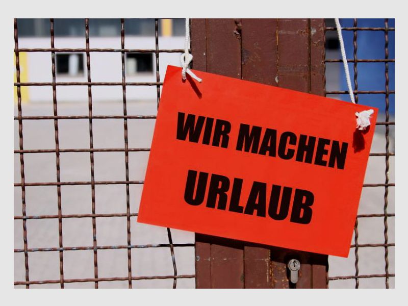 BETRIEBSURLAUB 07.06.2025 - 23.06.2025