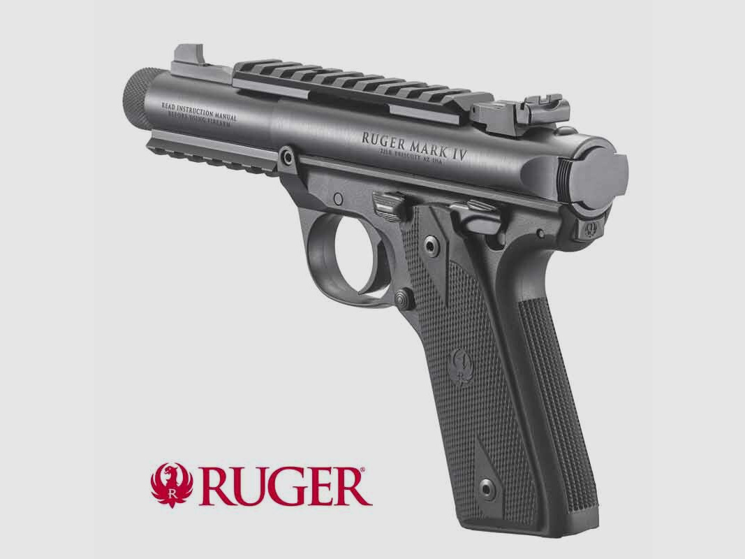 Ruger Mark IV 22/45 Tactical noir