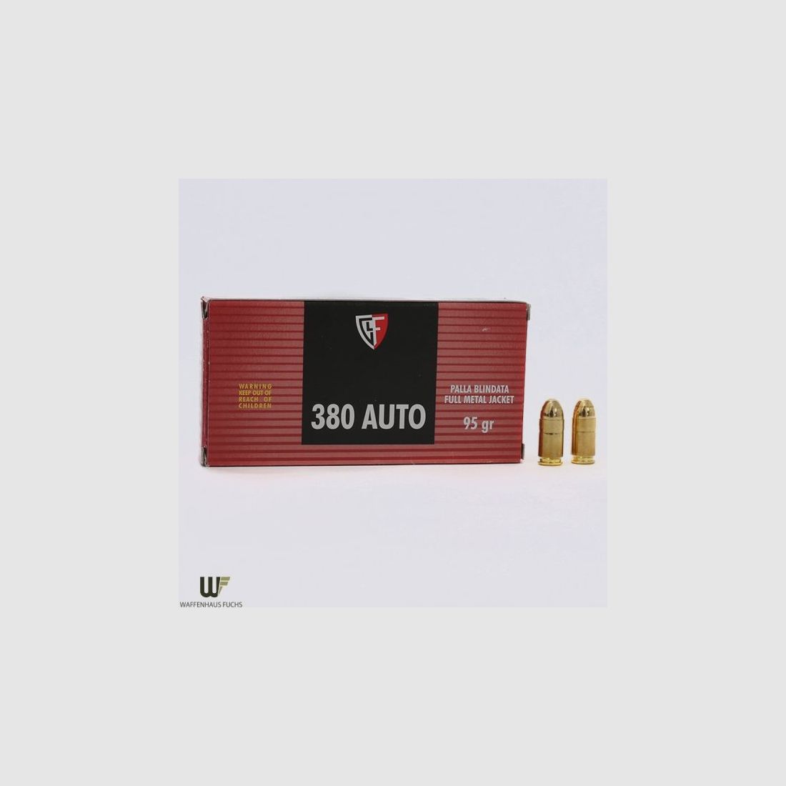 Fiocchi 9 mm corto VM (.380 Auto) 6,1g / 95grs