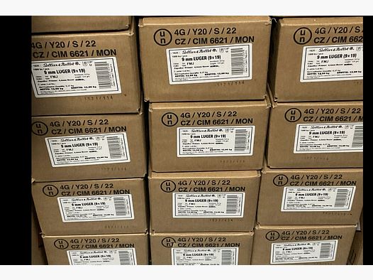 Sellier & Bellot 9 mm Luger