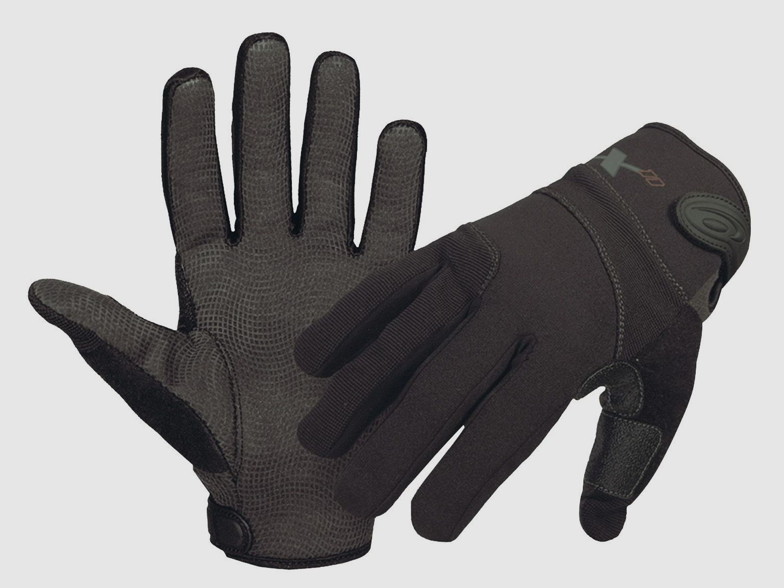 HATCH STREET GUARD ANTI-SCHNEID HANDSCHUHE GANZE HAND - SCHWARZ