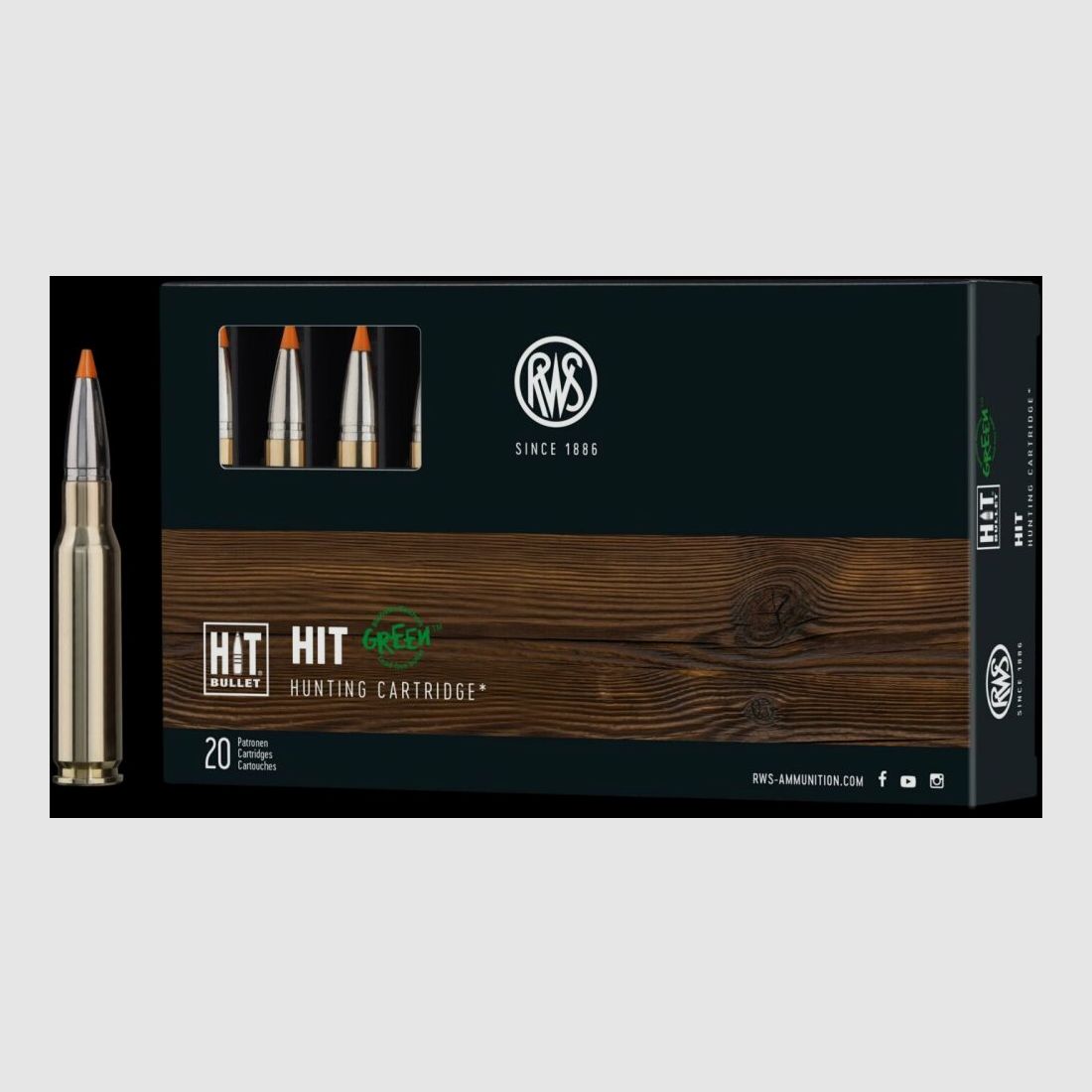 RWS .308 Win HIT 165grs / 10,7g