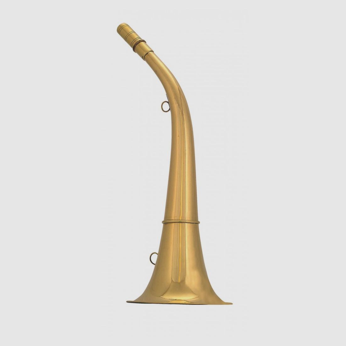 Runde Corne Compiègne 30 cm poliertes Messing