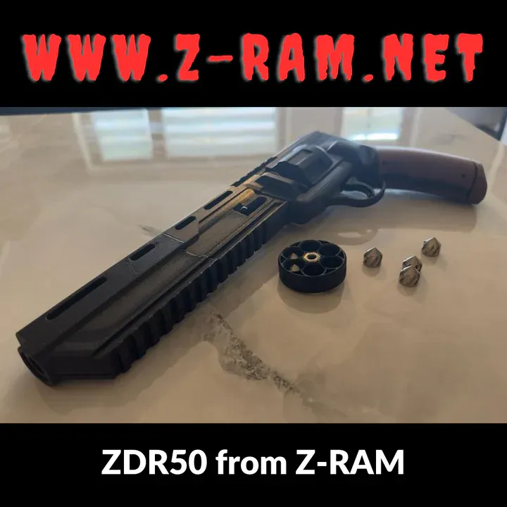 Z-RAM CUSTOM BLACK ZDR50 KOMPLETNY ZESTAW DLA HDR50 (34 DŻULY 12G CO2), zdjęcie 3 z 9