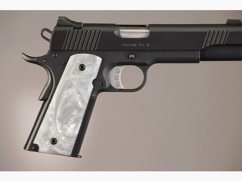Hogue Cach as con efecto nácar para Colt Govt. 1911