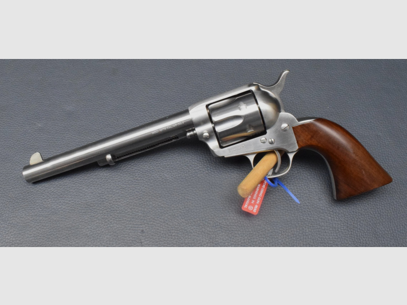 Hege Uberti Cattleman SAA-Revolver 1873 Inox, Kaliber 45Colt, Neuware aus Geschäftsauflösung