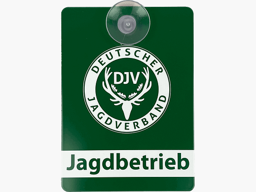DJV Auto Señal "Operación de Caza" (Aluminio)