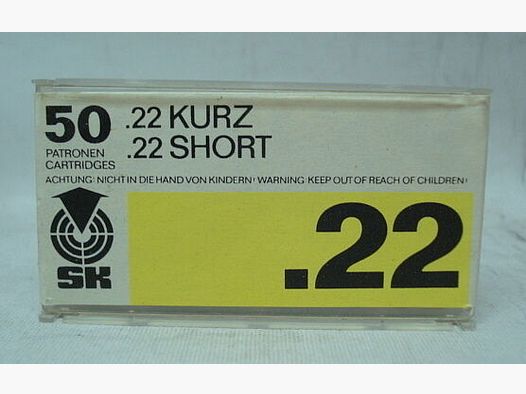 Schönebeck/Nammo SK .22 short a 50