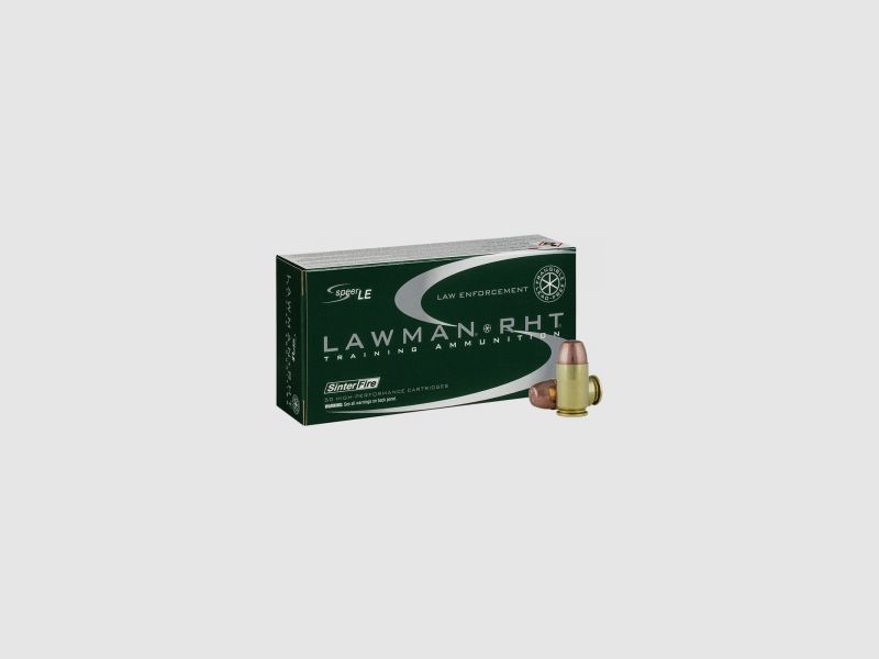 Speer Lawman RHT .45 GAP 140GR Sinterfire Frangible 50 cartouches
