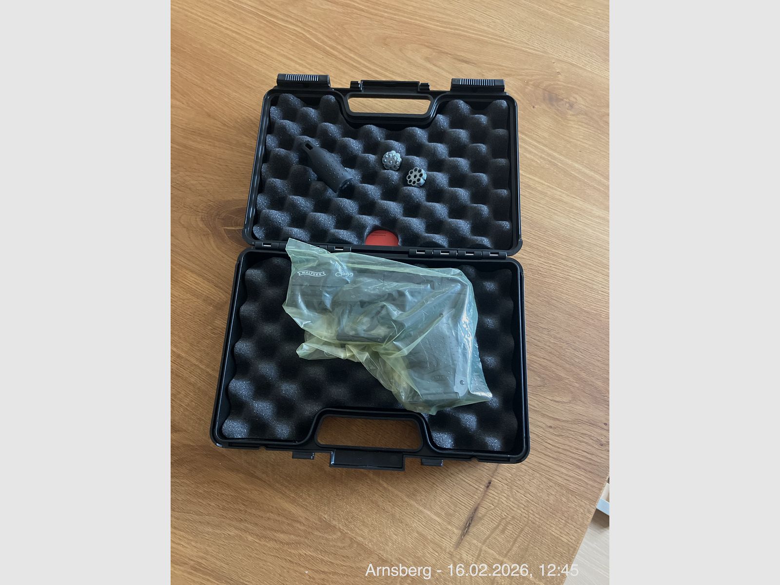 NUOVO!! Walther CP99 BLK CO2 Pistola 4,5 mm Diabolo