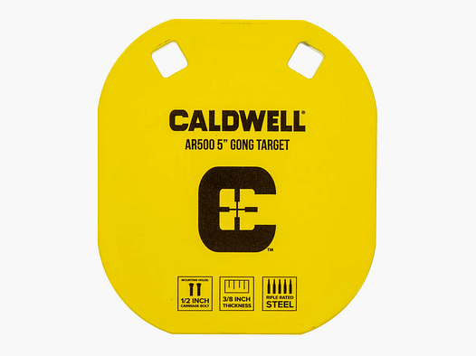 Caldwell AR500 Gong Target C - 5''