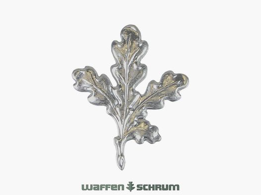 Eurohunt Eichenblatt Aluminium silberfarben