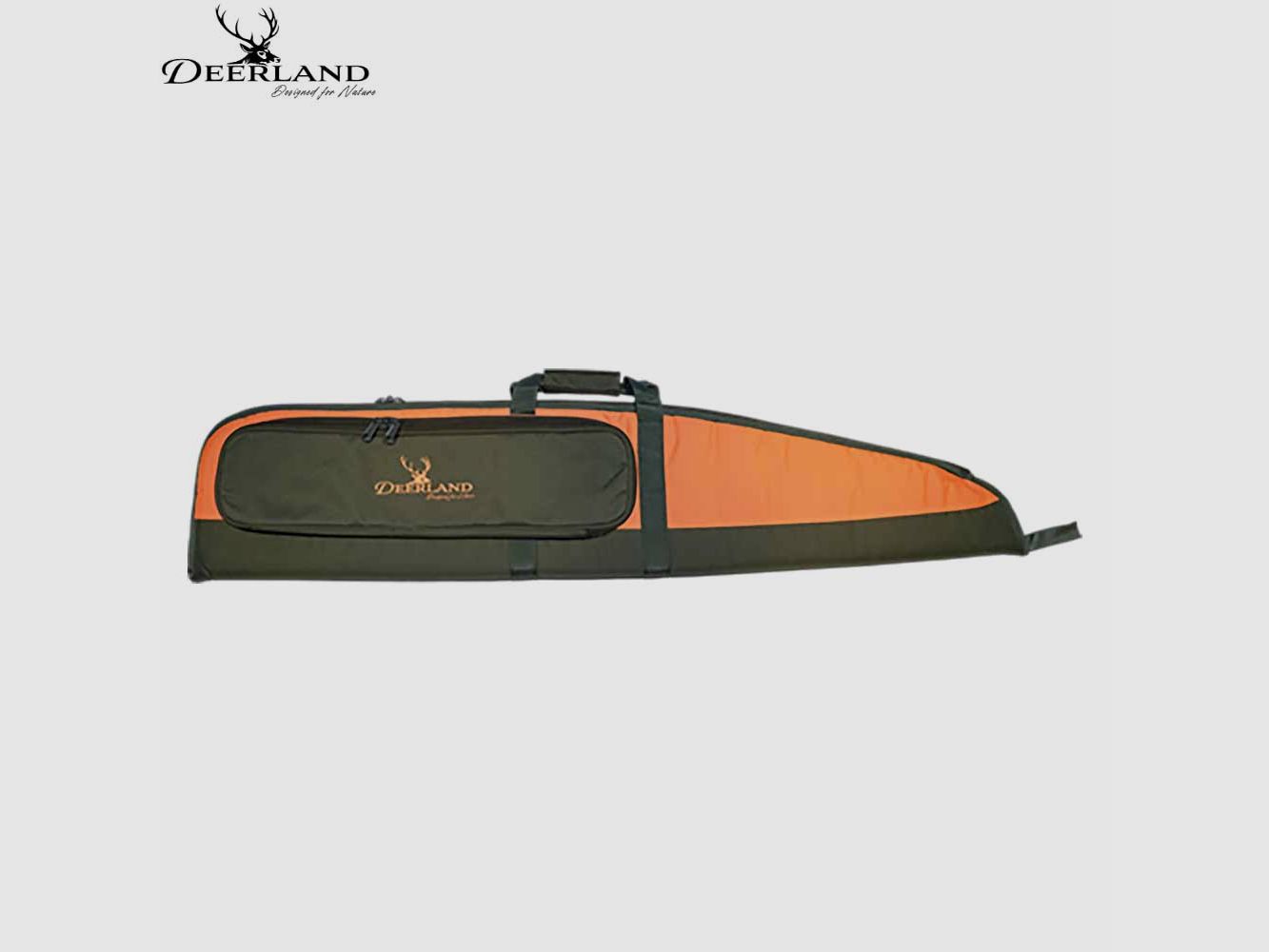 DEERLAND fourreau pour carabine 125 cm vert/orange