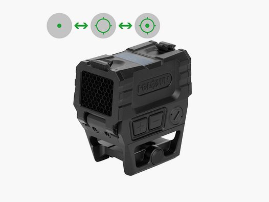 Holosun AEMS PRO X2 GR Green Circle Dot Reflexvisier Solar