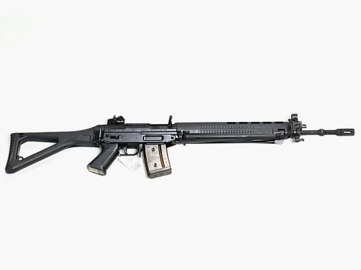SL Gewehr SIG PE90, aufgerüstet zu Wyss Elite 90, 5.56×45 (GP90)