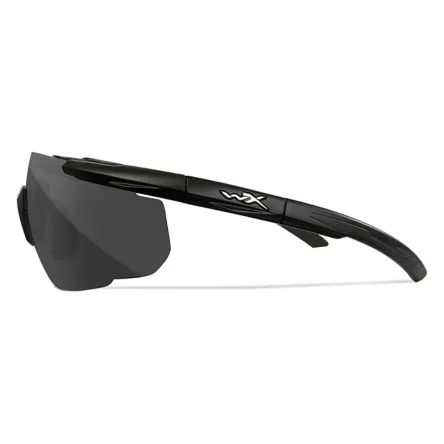 Okulary Wiley X Saber Advanced 302 smoke, czarne matowe oprawki, zdjęcie 2 z 5