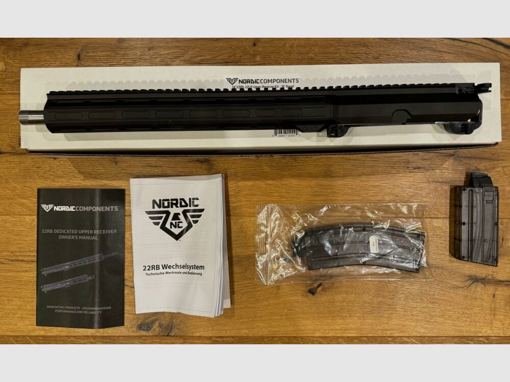 Composants nordiques WECHSEL-UPPER KALIBER .22LR pour systèmes AR-15