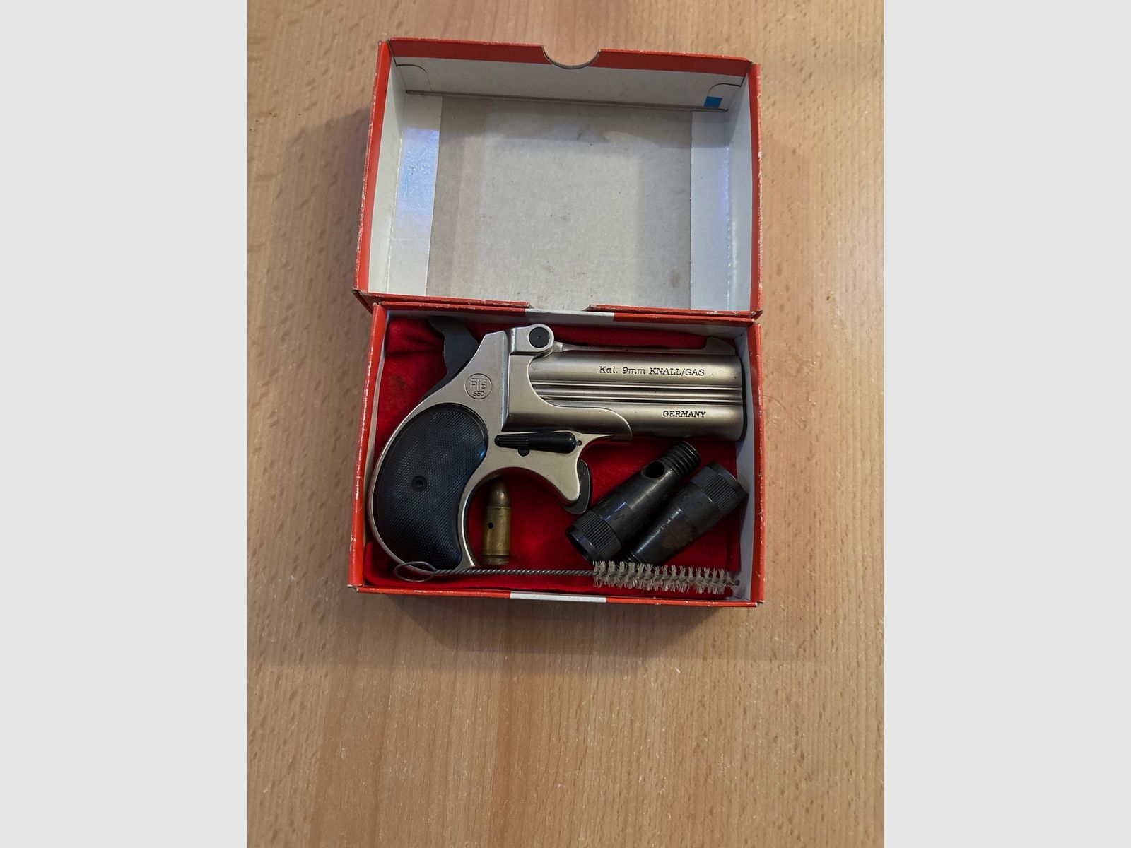 Schreckschusspistool Derringer Noris Twinny, zeldzaam