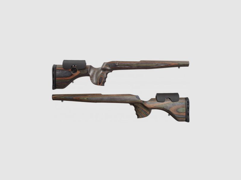 GRS Schaft aus laminiertem Holz für Remington 700 mit verstellbarem Nasenstück Modell HUNTER LIGHT, Bild 1 von 2