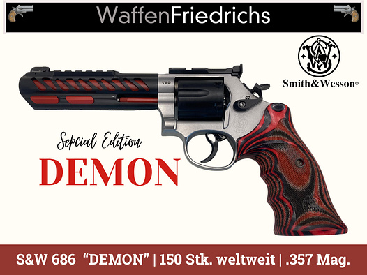 Smith & Wesson | S&W 686 "DEMON" Special Edition - WaffenFriedrichs