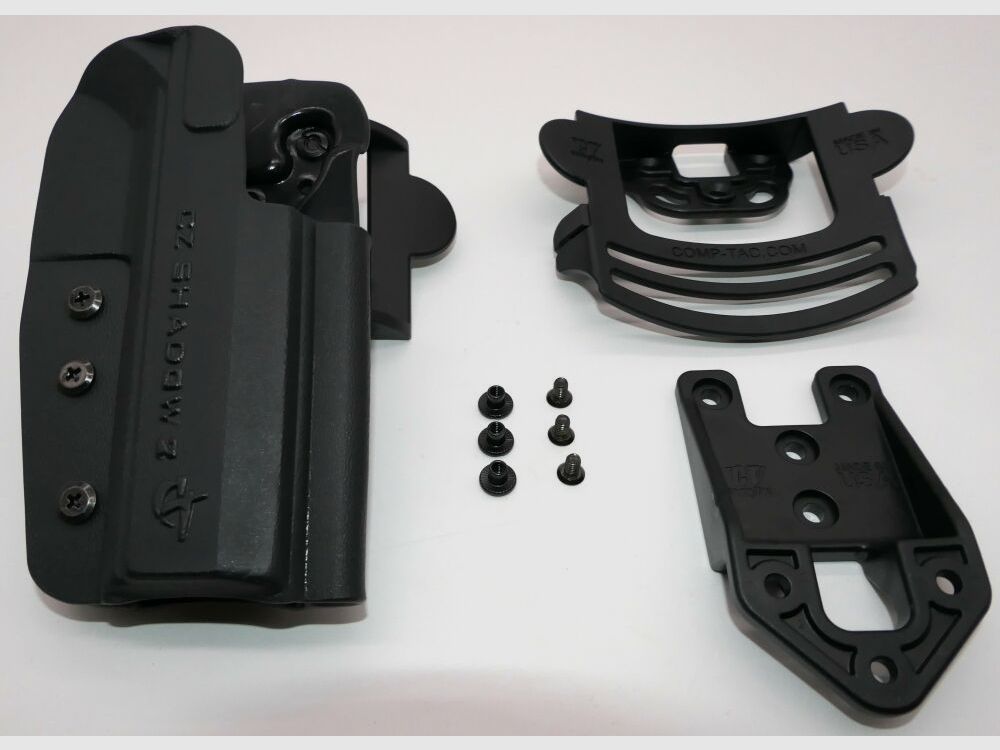 Comp-Tac Glock CZ Shadow II COMP-TAC International KYDEX Holster destro nero IPSC