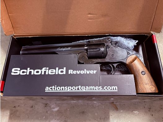 Schofield, ASG Revolver, CO2 Diabolo