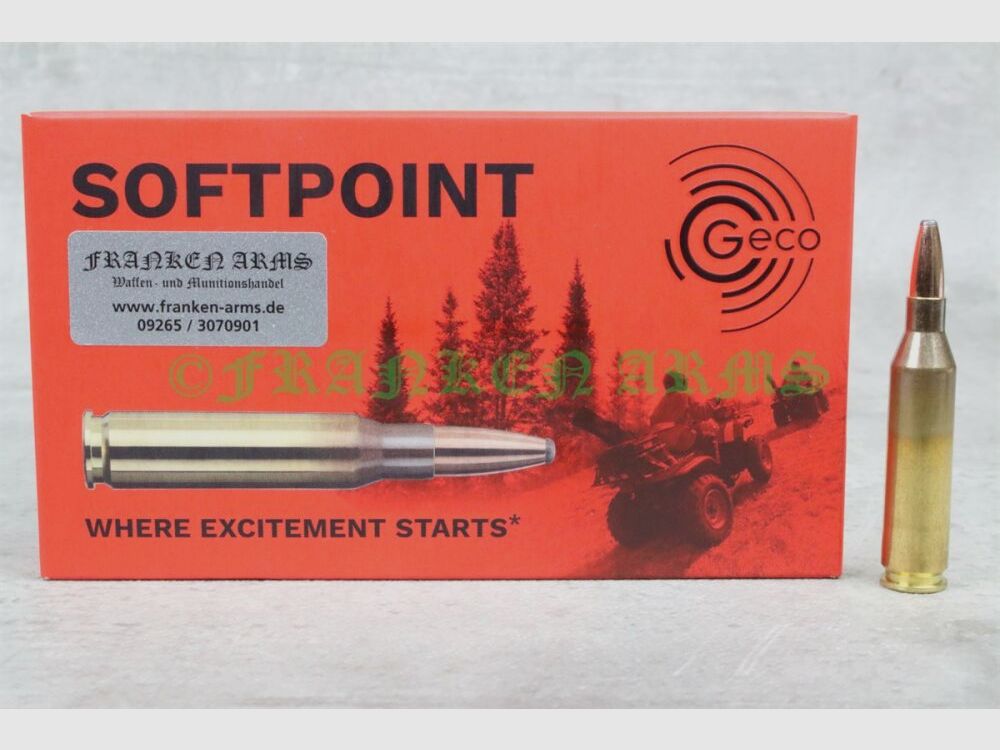 Geco Softpoint .243 Win. 105gr. 6.8g 20 pieces