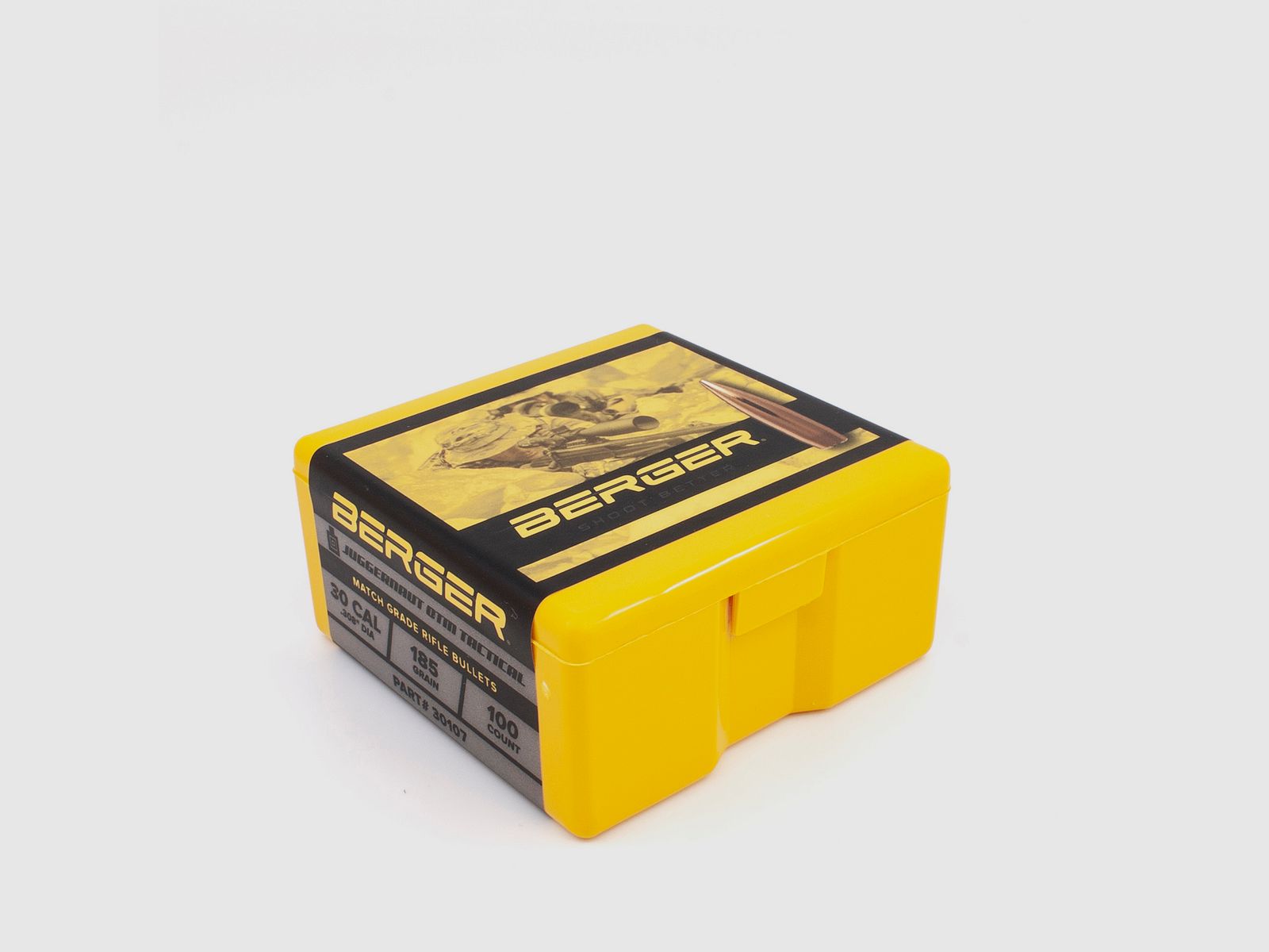 Bala Berger .30 Juggernaut OTM Tactical 185GR 100 Piezas