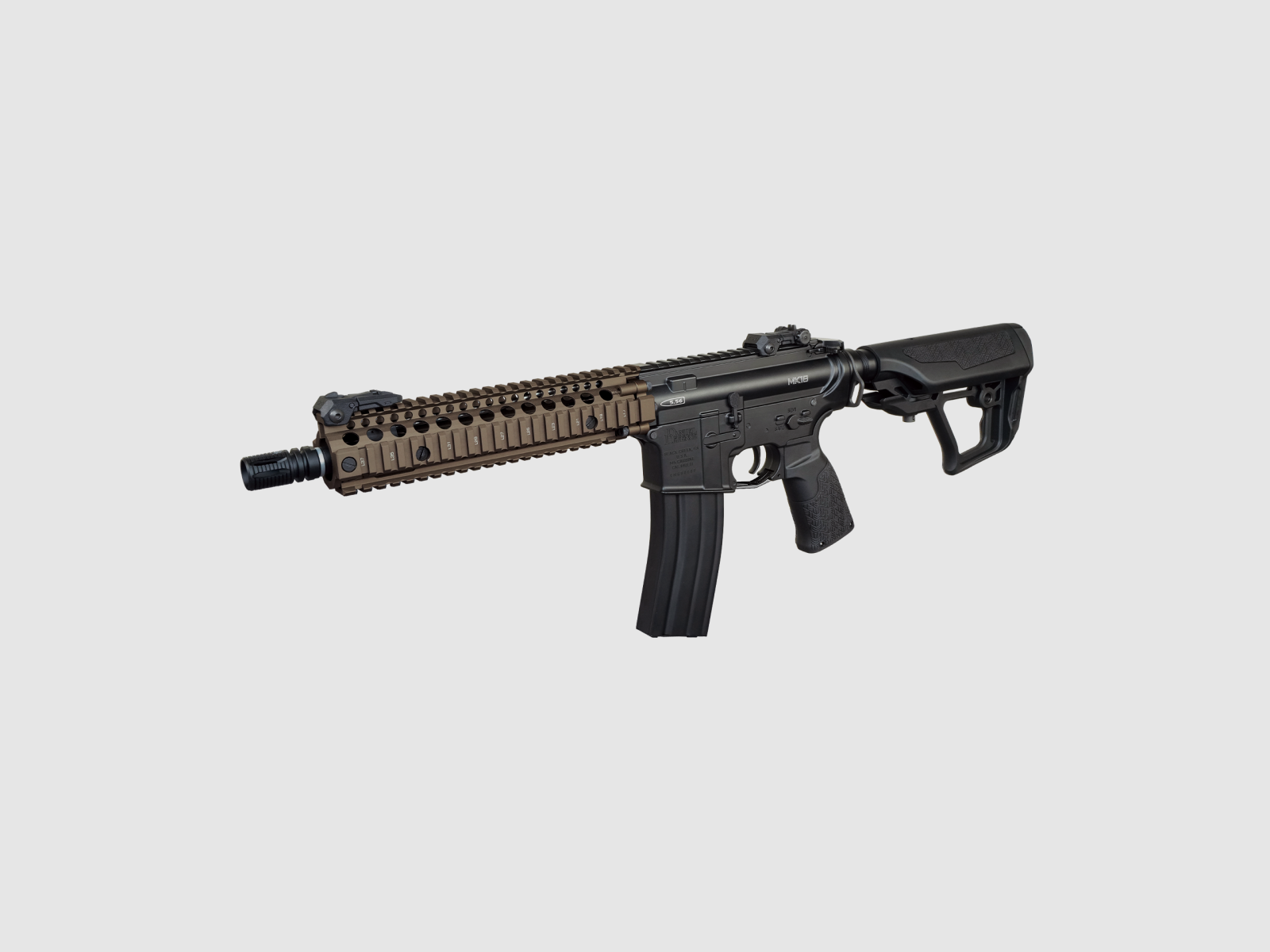 ICS EMG Daniel Defense MK18 S3 (IMD-180S3-1) FDE Airsoft Gewehr S-AEG ab 18 Jahren
