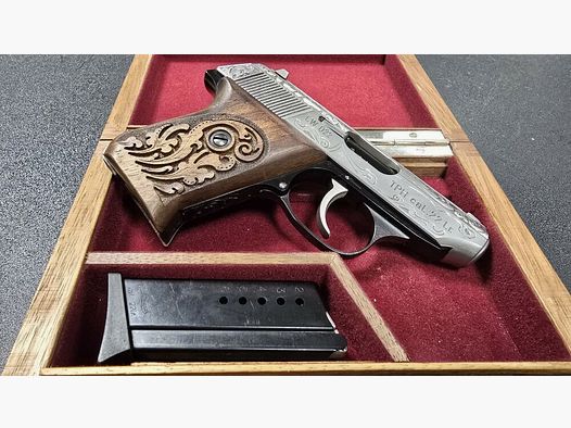 Przedmiot kolekcjonerski Walther - 25-lecie pistoletu TPH model specjalny 1969-1994 dostępny od ręki, wysyłka +25€