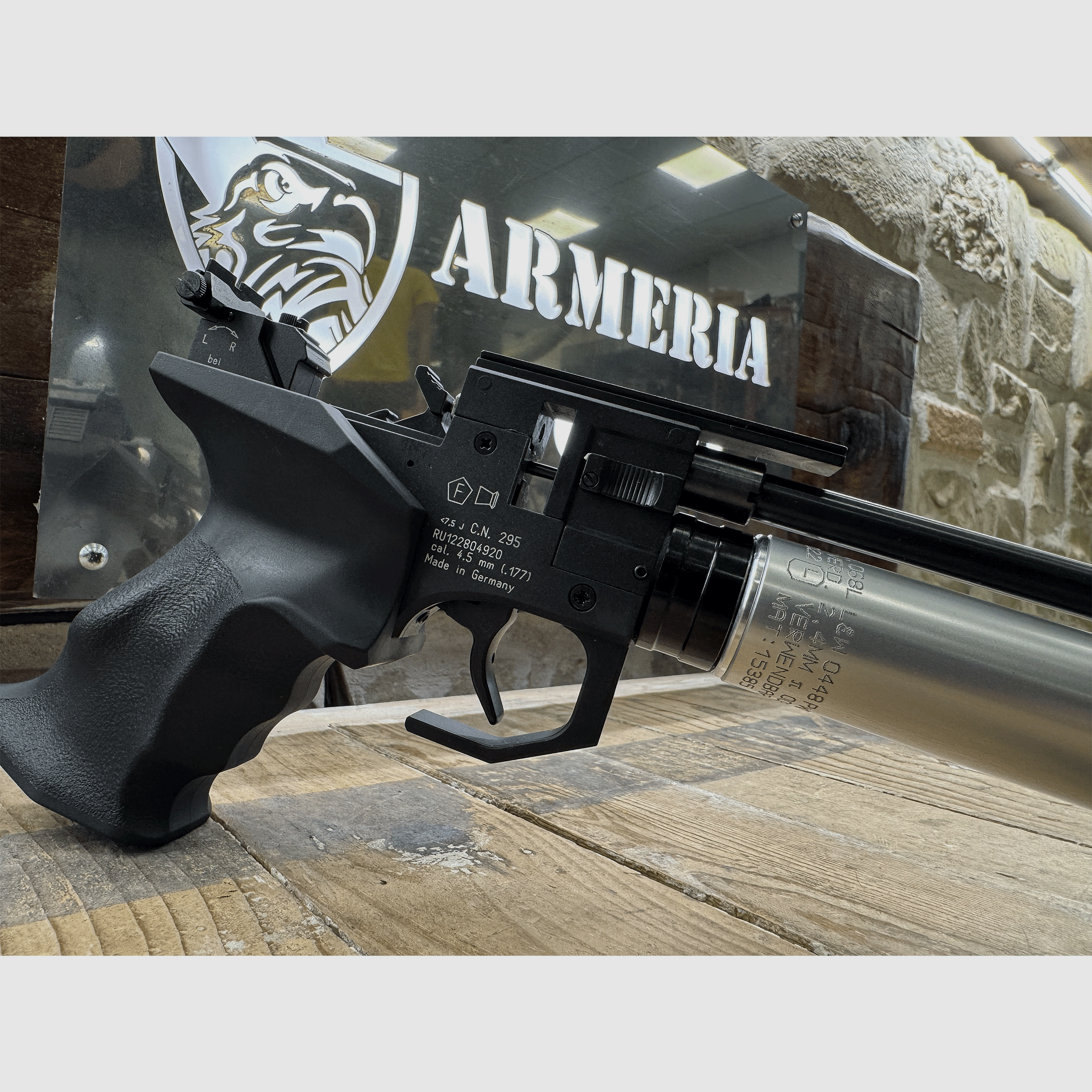USATO – PISTOLA – RÖHM – TWINMASTER COMPETITOR cal. 4.5mm, immagine 5 di 6