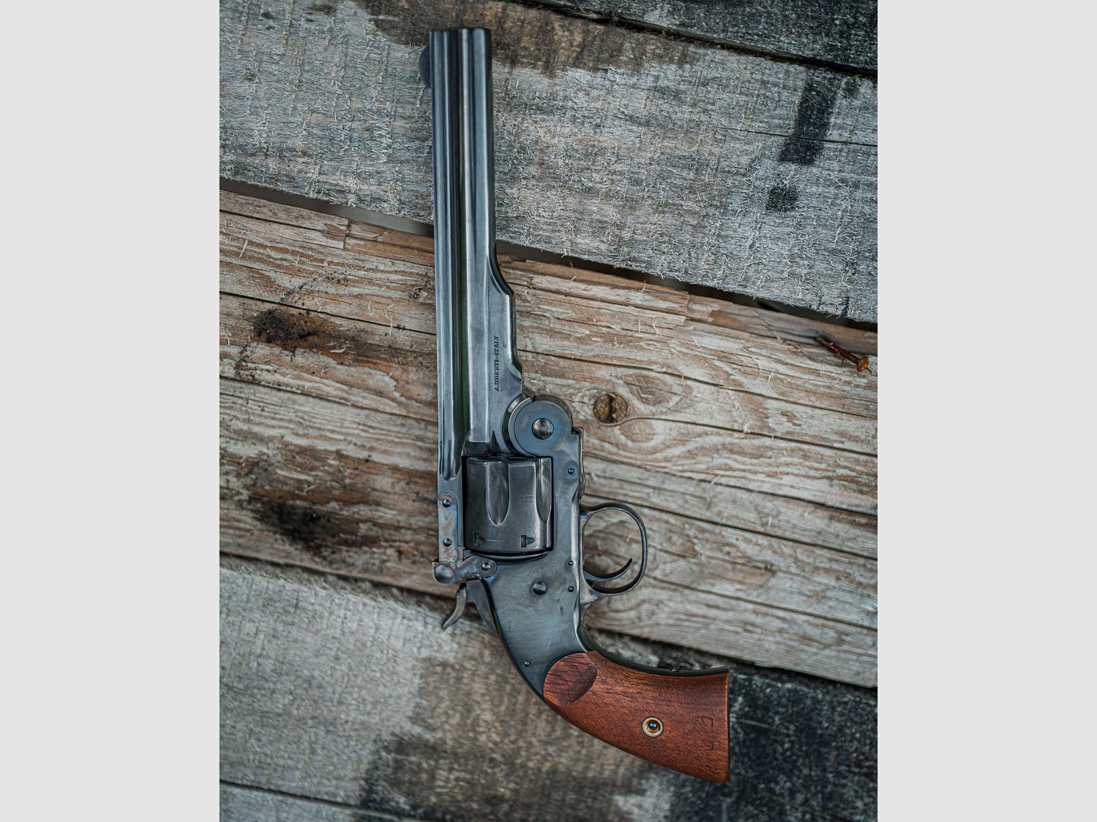 Uberti S&W Modell 3 Schofield 2. Mod. 1875 7 Zoll in .38 Special, wie neu, Smith&Wesson Revolver