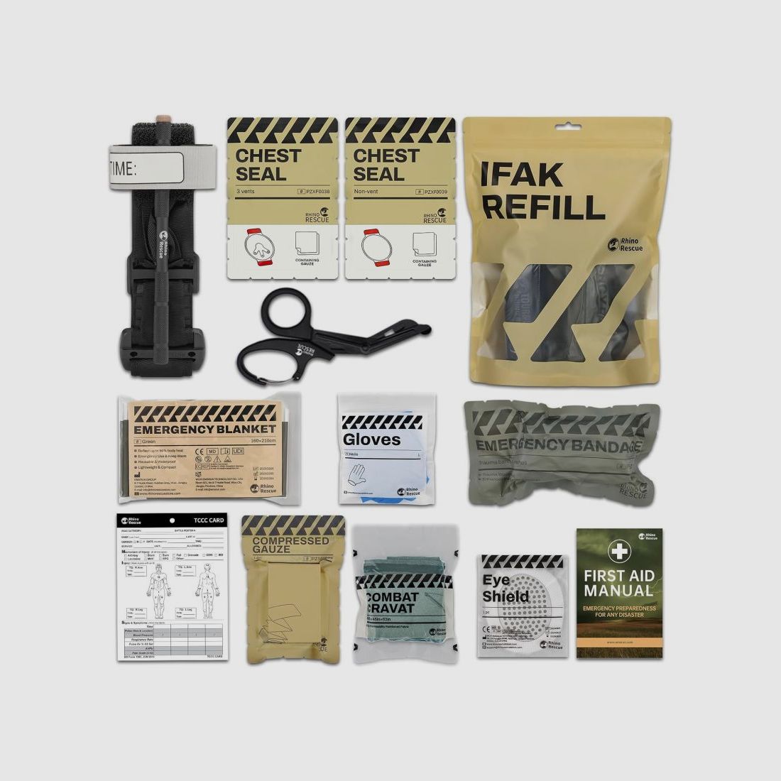 Rhino Rescue IFAK Refill Set Erste-Hilfe Nachfüllset