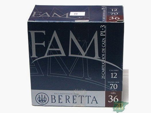 Patronenkasten FAM BERETTA Jagd 36gr