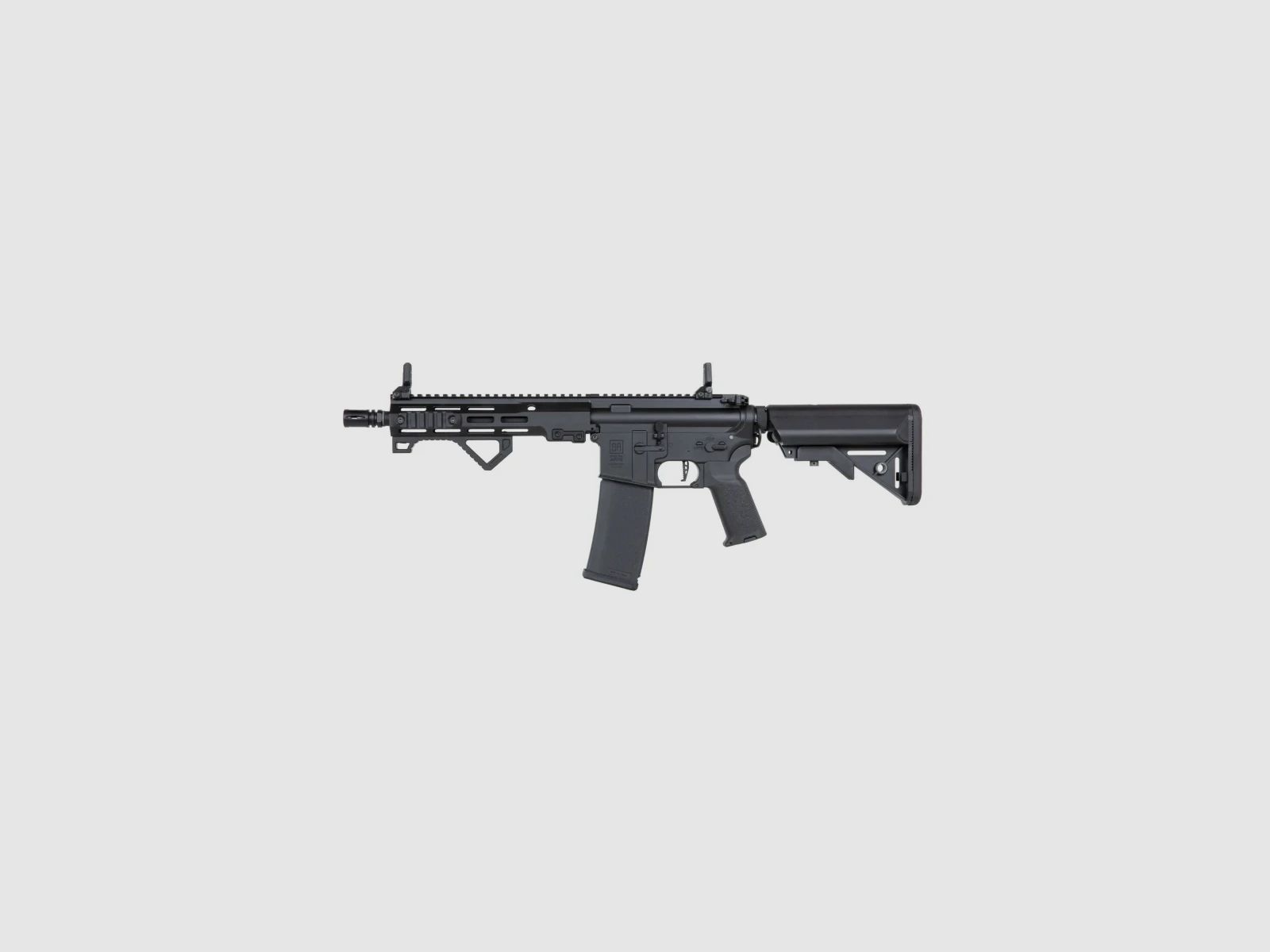 SA M4 CQB M-LOK (SA-P23 PRIME™ Aster II ETU BLDC™) Karabin Airsoft Wolno od 18 - Czarny -F-