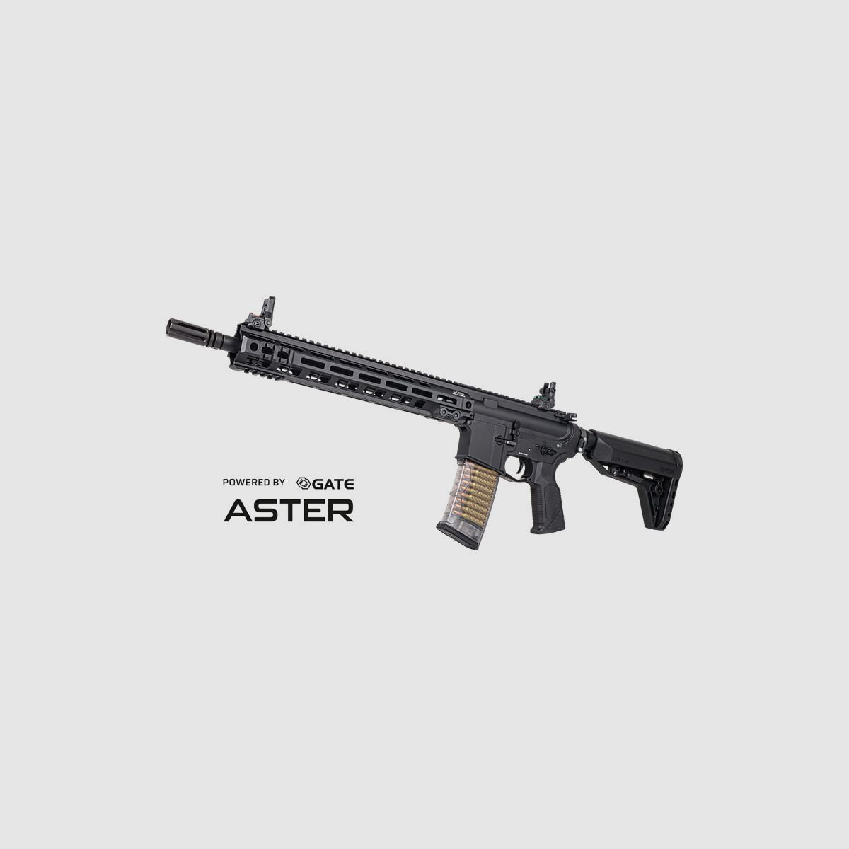 TR16 GMS MK2 13,5 Inch mit Gate Aster SE Airsoft S-AEG frei ab 18 | G&G