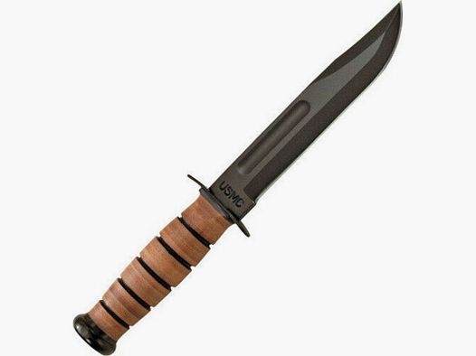 KA-BAR MES USMC BROWN-STR